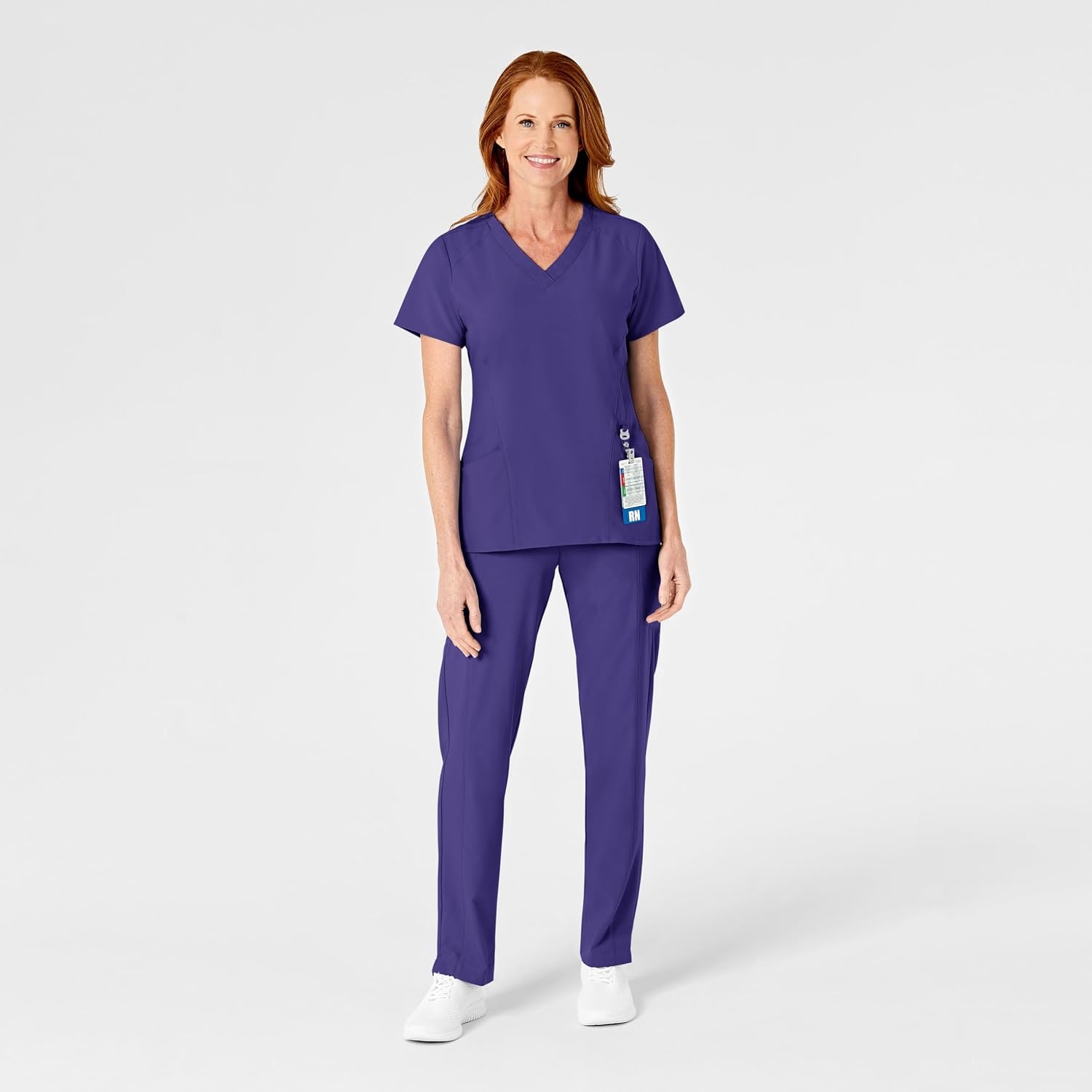 image:imageWomens Flat Front Cargo PantGrape