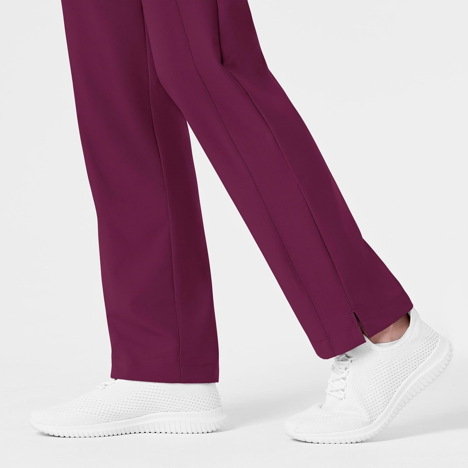 image:imageWomens Flat Front Cargo PantWine