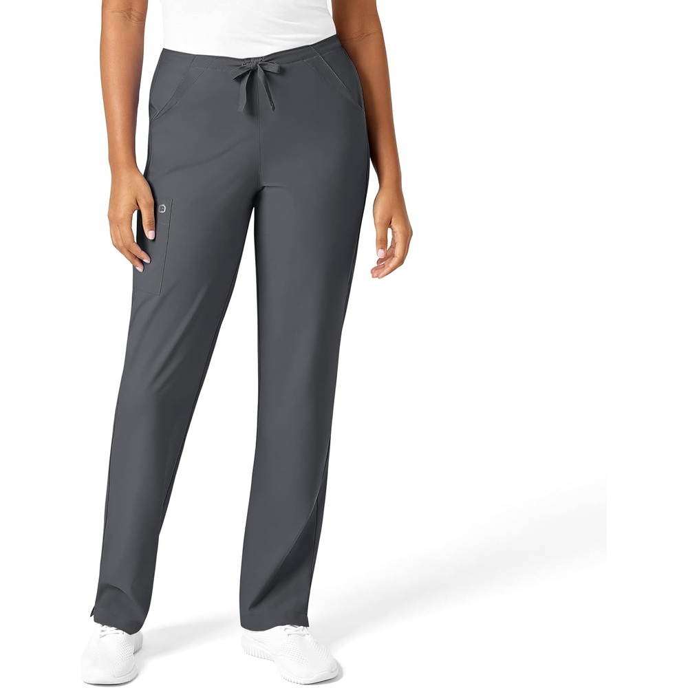 image:imageWINK W123 Womens Drawstring Scrub PantPewter