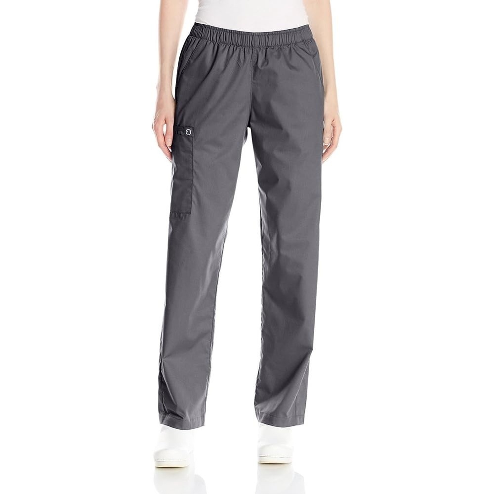 image:imageWINK WonderWORK Womens PullOn Cargo Scrub Pant Pewter 3XL PET