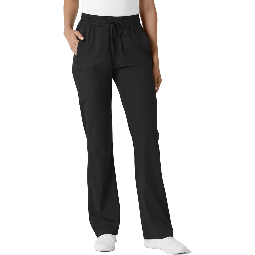 image:imageWink Boundless Womens Bootcut Scrub PantBlack