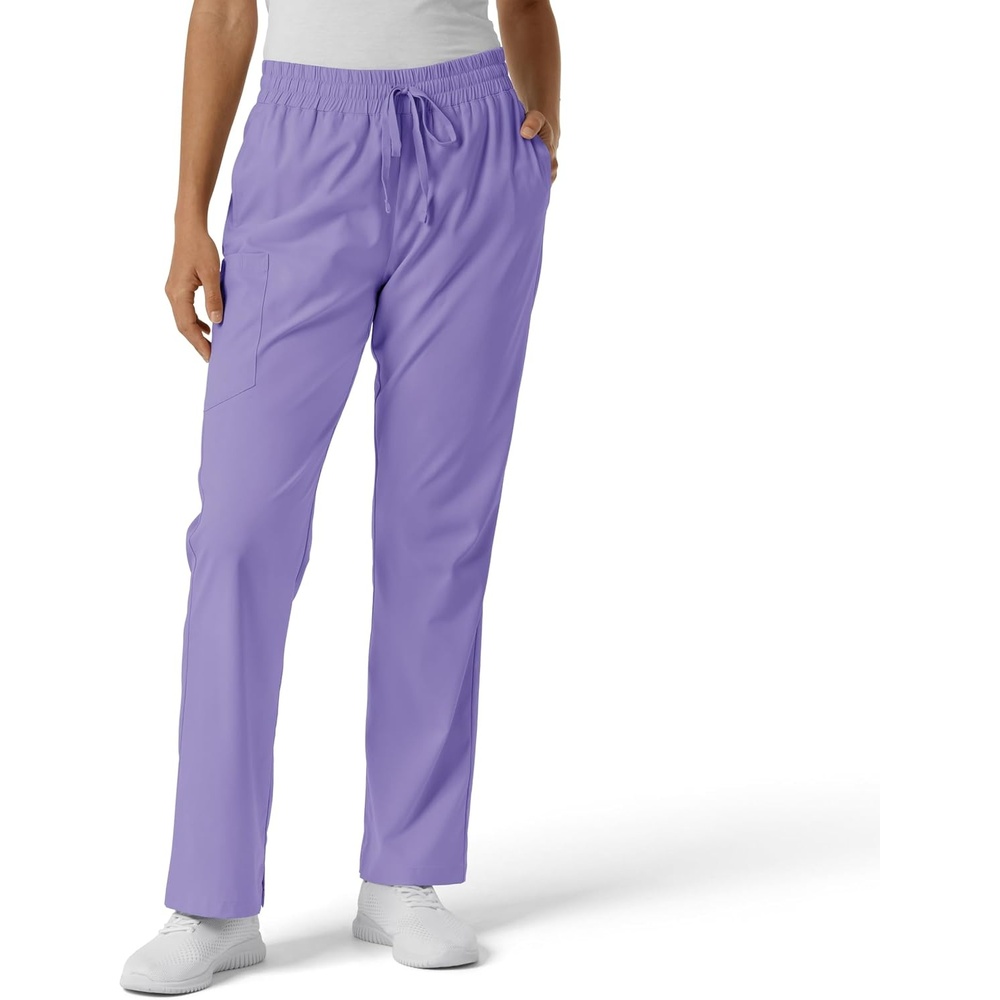 image:imageWink Boundless Womens Bootcut Scrub PantIris Purple