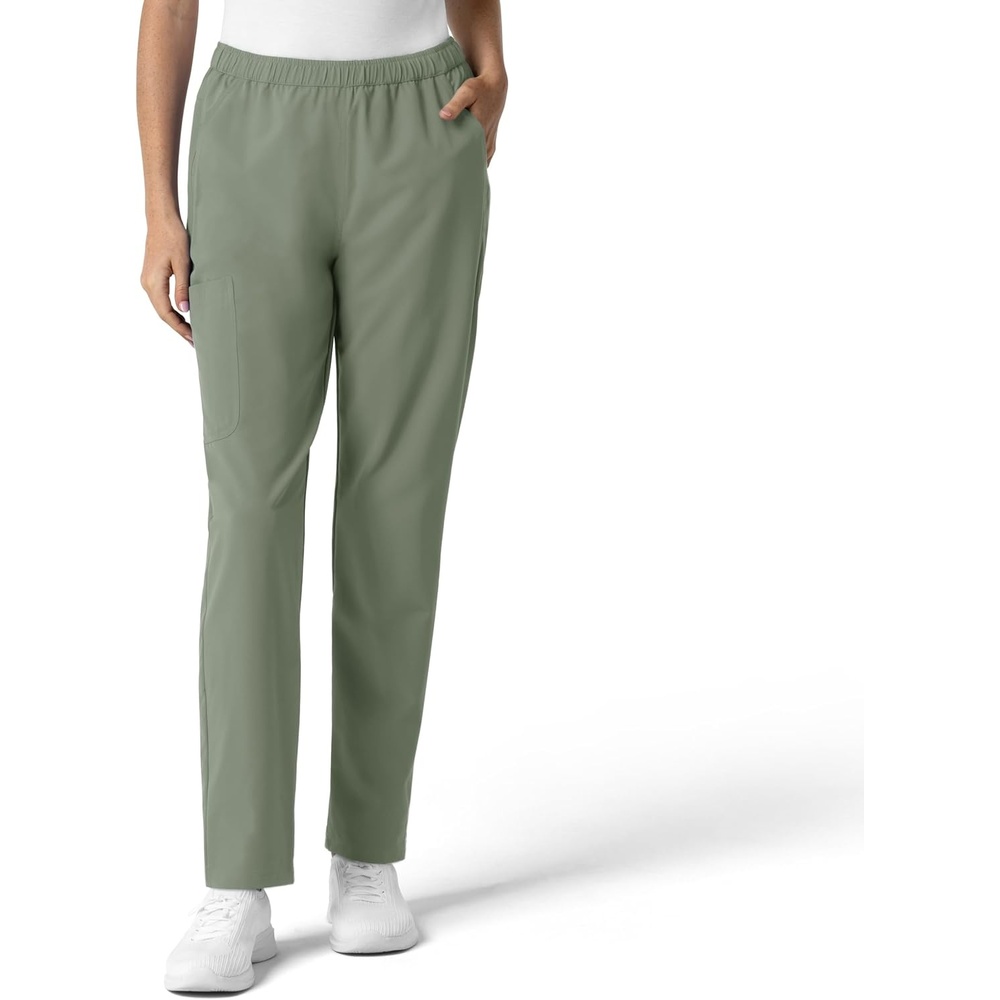 image:imageWink NURTUR Womens Slim Leg Scrub PantSage