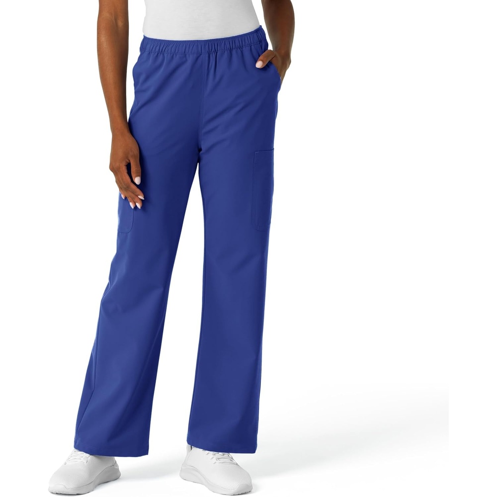 image:imageWink NURTUR Womens Straight Leg Cargo Scrub Pant Galaxy Blue L PET