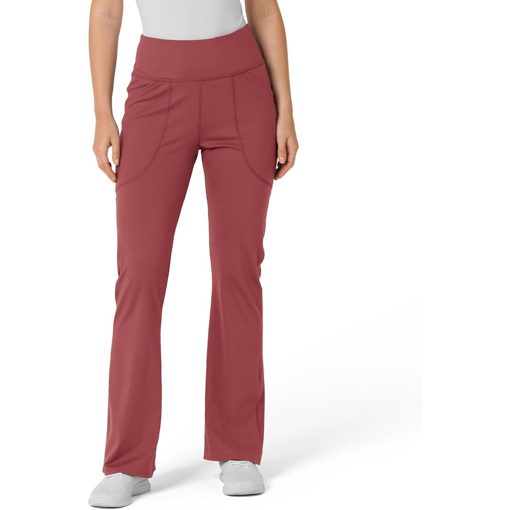 image:imageWink Renew Womens Flare Yoga Scrub PantRuby