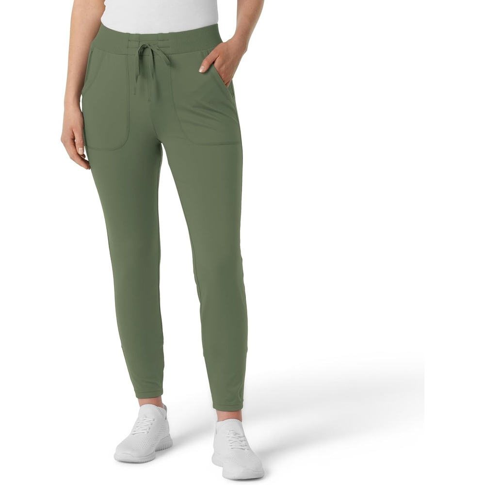 image:imageWink Renew Womens Track Scrub PantOlive
