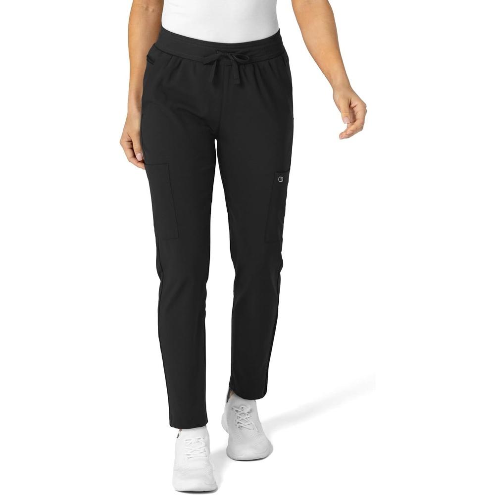 image:imageWink W123 Womens FlexnReach Track Scrub PantBlack