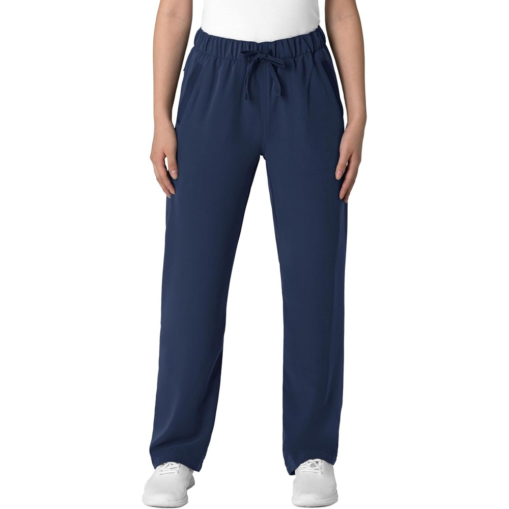 image:imageWink Womens Womens Stovepipe HighLow Hem Scrub PantNavy