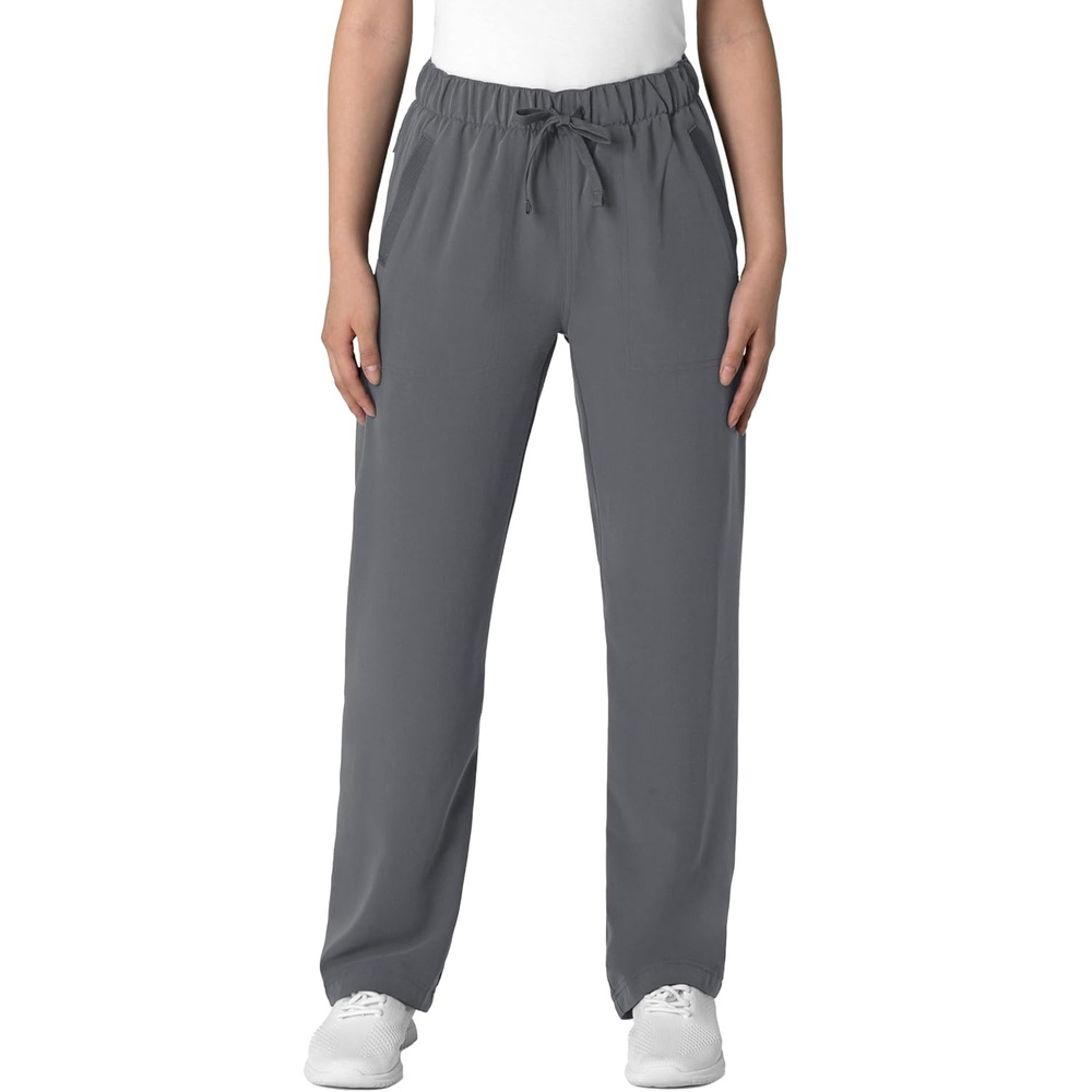 image:imageWink Womens Womens Stovepipe HighLow Hem Scrub PantPewter