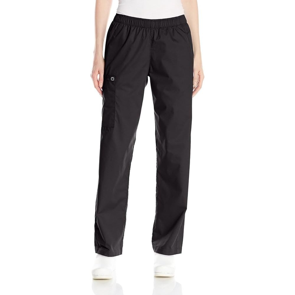 image:imageWink WonderWORK Womens PullOn Cargo Scrub Pant Black 2XL TAL