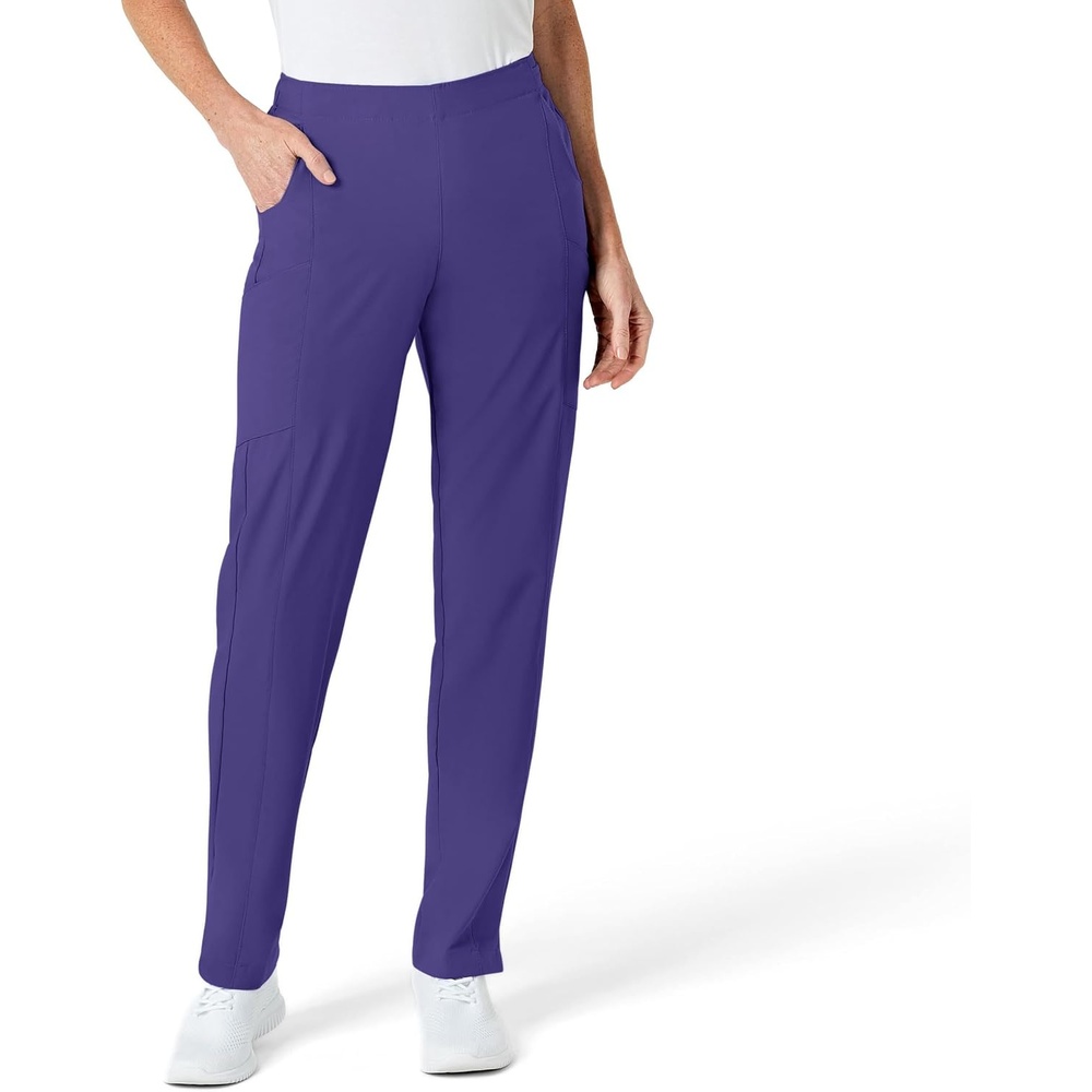 image:imageWomens Flat Front Cargo PantGrape