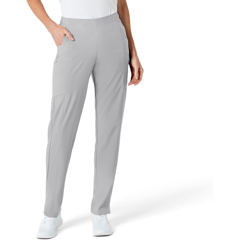 image:imageWomens Flat Front Cargo PantGrey