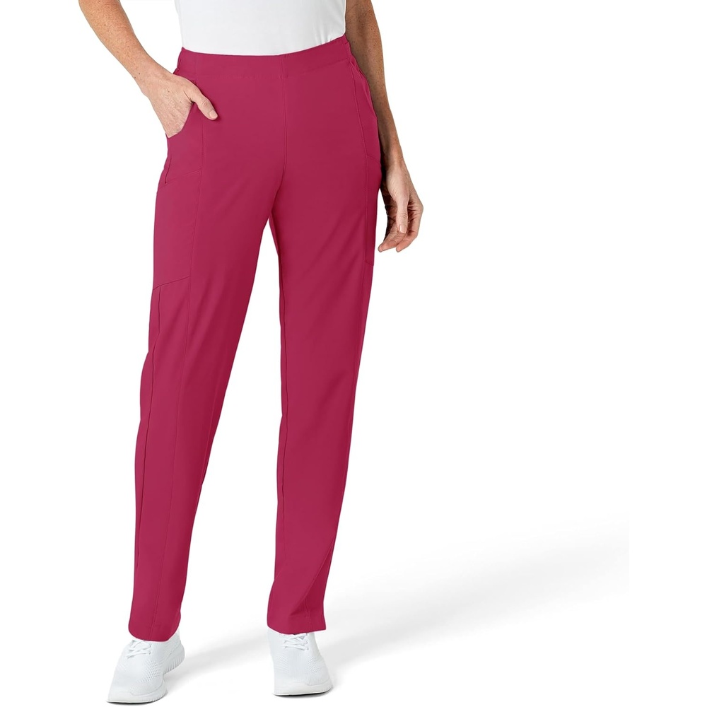 image:imageWomens Flat Front Cargo PantViva Magenta