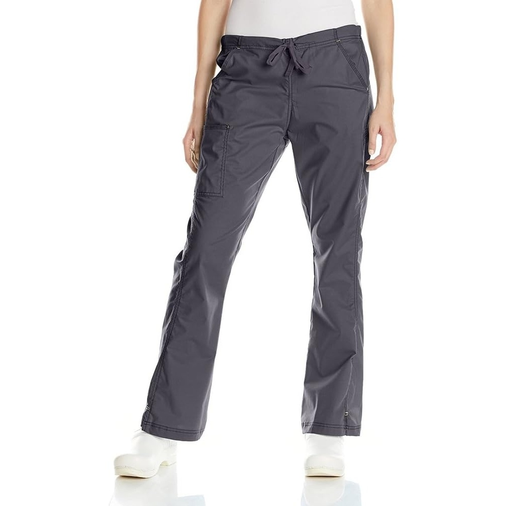 image:imageWonderWink Womens Wonderflex Joy Denim Style Staight Leg Scrub PantCharcoal
