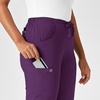 WINK W123 Women’s Drawstring Scrub Pant(Eggplant)