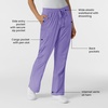 Wink Boundless Women’s Bootcut Scrub Pant(Iris Purple)