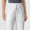 Wink Boundless Women’s Bootcut Scrub Pant(White)