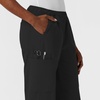 Wink NURTUR Women’s Straight Leg Cargo Scrub Pant, Black, M PET