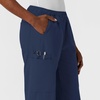 Wink NURTUR Women’s Straight Leg Cargo Scrub Pant, Navy, XL