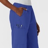 Wink NURTUR Women’s Straight Leg Cargo Scrub Pant(Galaxy Blue)