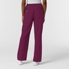 Wink NURTUR Women’s Straight Leg Cargo Scrub Pant(Wine)