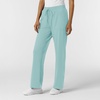 Wink Renew Knit Women’s Wide Leg Scrub Pant(Coastal Blue)