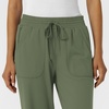 Wink Renew Knit Women’s Wide Leg Scrub Pant(Olive)