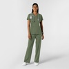 Wink Renew Knit Women’s Wide Leg Scrub Pant(Olive)