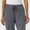 Wink Renew Knit Women’s Wide Leg Scrub Pant(Pewter)
