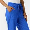Wink Renew Knit Women’s Wide Leg Scrub Pant(Royal)