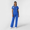 Wink Renew Knit Women’s Wide Leg Scrub Pant(Royal)