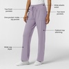 Wink Renew Knit Women’s Wide Leg Scrub Pant(Wisteria)