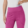 Wink Renew Women’s Flare Yoga Scrub Pant(Raspberry)