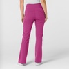 Wink Renew Women’s Flare Yoga Scrub Pant(Raspberry)