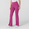 Wink Renew Women’s Flare Yoga Scrub Pant(Raspberry)