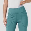Wink Renew Women’s Flare Yoga Scrub Pant(Vintage Teal)