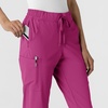 Wink Renew Women’s Jogger Scrub Pant(Raspberry)