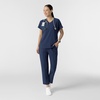 Wink Renew Women’s Pintuck Scrub Pant(Navy)