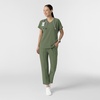 Wink Renew Women’s Pintuck Scrub Pant(Olive)
