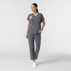 Wink Renew Women’s Pintuck Scrub Pant(Pewter)