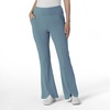 Wink Scrubs for Women, Renew, Cargo Flare Pants, with 7 Pockets(Elemental Blue)
