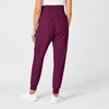 Wink Scrubs for Women, W123, Maternity Joggers Pants with 7 Pockets(Wine)