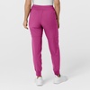 Wink W123 Women’s Comfort Waist Cargo Jogger Scrub Pant(Raspberry)