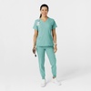 Wink W123 Women’s Comfort Waist Cargo Jogger Scrub Pant(Turquoise)