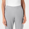 Wink W123 Women’s Flat Front Cargo Scrub Pant(Grey)