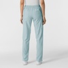 Wink W123 Women’s Flat Front Cargo Scrub Pant(Sky Blue)