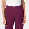 Wink W123 Women’s Flat Front Cargo Scrub Pant(Wine)