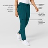 Wink W123 Women’s Flex-n-Reach Track Scrub Pant(Caribbean)