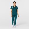 Wink W123 Women’s Flex-n-Reach Track Scrub Pant(Caribbean)