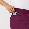 Wink W123 Women’s Flex-n-Reach Track Scrub Pant(Wine)